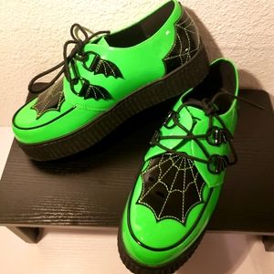 Creeper Shoes -Strange Cvlt x Dre Ronayne Green
